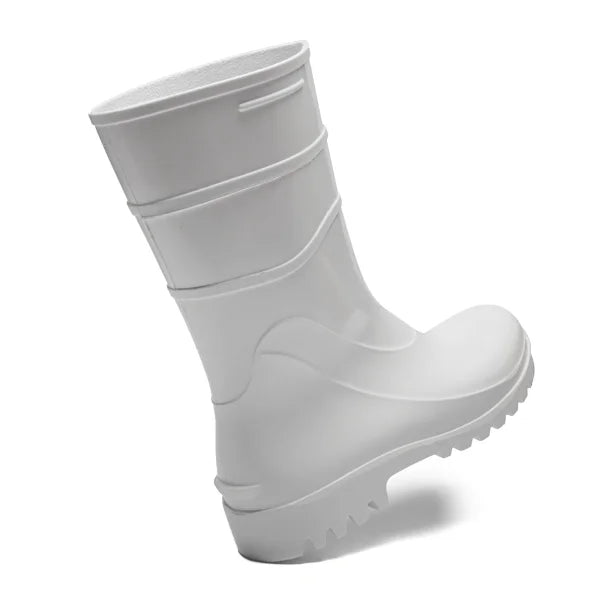 Bota Pvc Branca Cano Curto Bpc Com Forro Ca 37456 - Bracol